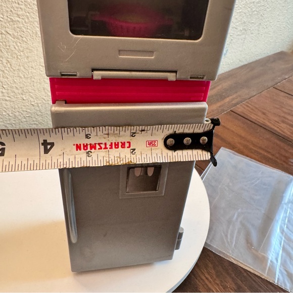 2007 Barbie Doll I Can Be A TV Chef Fridge Refrigerator Oven Kitchen Furniture - Picture 6 of 6